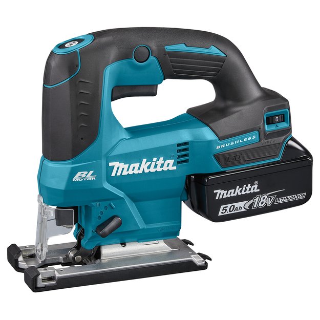 Makita DJV184RTJ Akumuliatorinis siaurapjūklis 18V 2x 5,0Ah 1