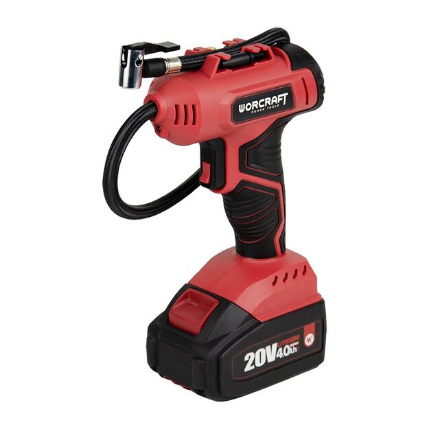 Worcraft Akumuliatorinis kompresorius 20V LI-ION 1x4,0Ah