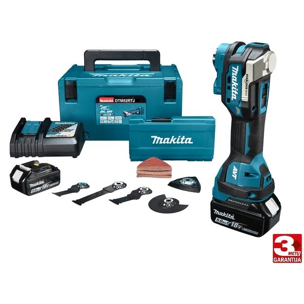 MAKITA DTM52RTJX1 Akumuliatorinis multifunkcinis įrankis 18V 1X 5,0Ah