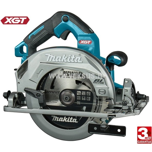 Makita HS004GZ XGT® 40Vmax Akumuliatorinis diskinis pjūklas (Be akumuliatorių ir kroviklio)