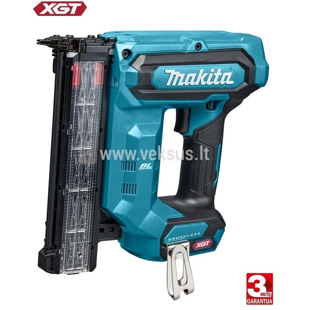 Makita FN001GZ XGT® 40Vmax Akumuliatorinis viniakalis (Be akumuliatorių ir kroviklio)