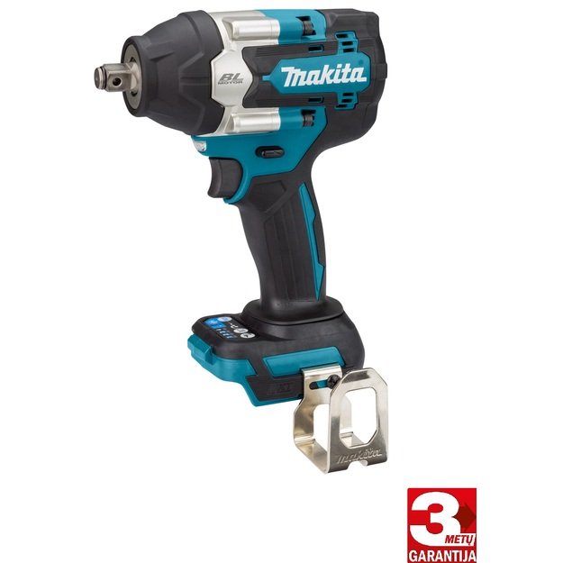 Makita DTW700Z Akumuliatorinis smūginis veržliasukis (18V Li-ion Be akumuliatorių ir kroviklio)
