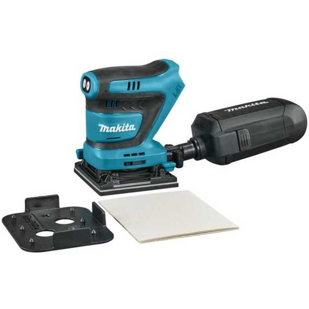Makita DBO481Z Akum.  ekscentrinis šlifuoklis (18V be akumuliatorių ir kroviklio)
