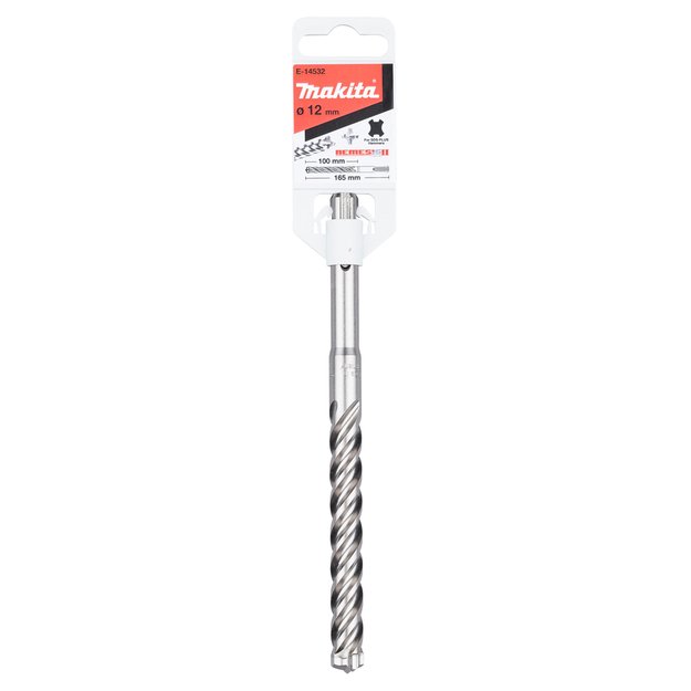 Makita SDS-PLUS Grąžtas 12x110/165mm NEMESIS 2 E-14532