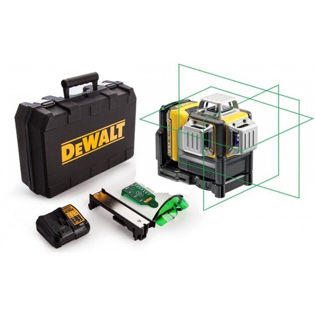 DeWALT DCE089D1G kryžminių linijų lazeris