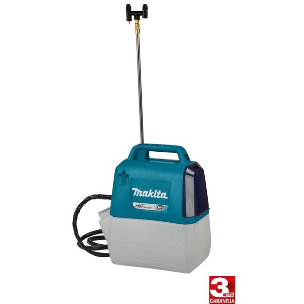 Makita DUS054Z Akumuliatorinis sodininko purkštuvas 18V Li-ion (18V be akumuliatorių ir kroviklio)