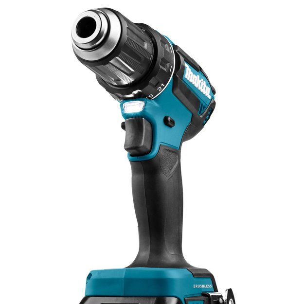 Makita DDF485SFJ bešepetėlinis akumuliatorinis suktuvas-gręžtuvas 18V 2x3,0Ah 3