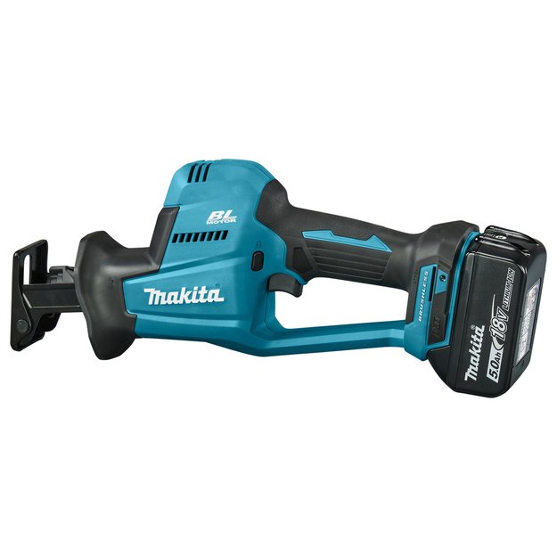 Makita DJR189ZRTJ Akumuliatorinis tiesinis pjūklas 18V 2x5.0Ah 1