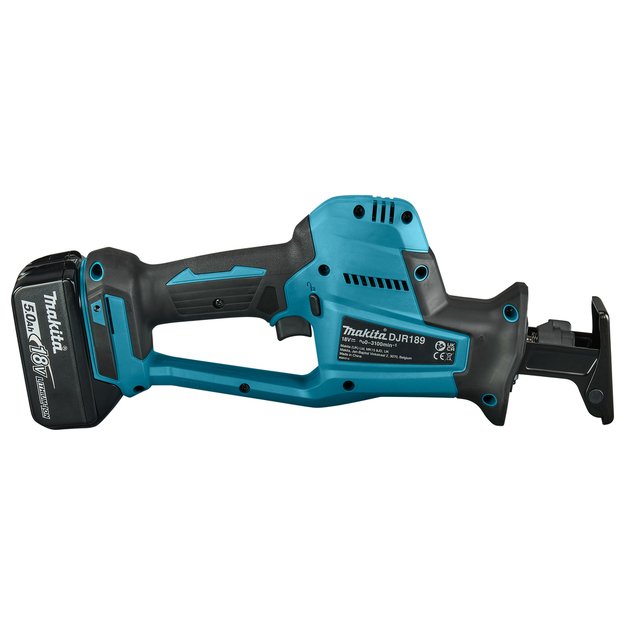 Makita DJR189ZRTJ Akumuliatorinis tiesinis pjūklas 18V 2x5.0Ah 2