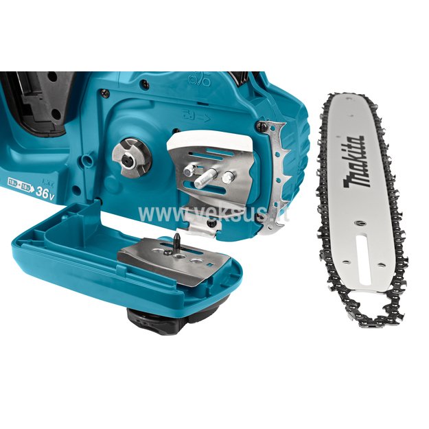 Makita DUC353RGE Akumuliatorinis grandininis pjūklas 18V 2x6.0Ah 2