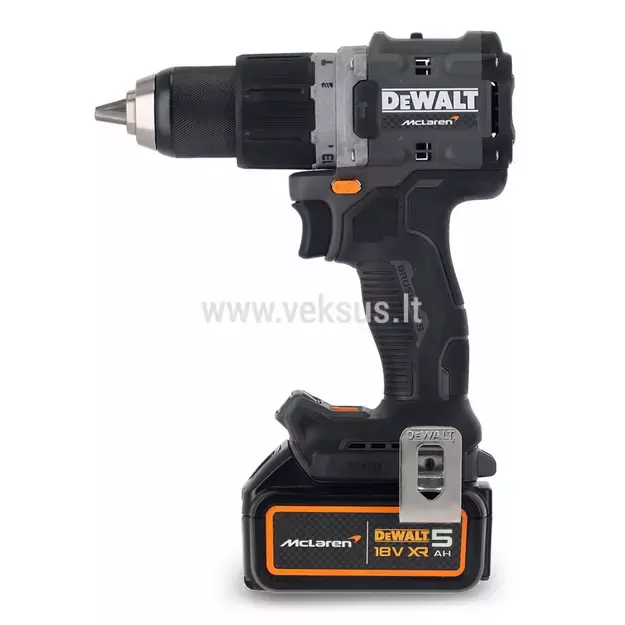 DeWALT McLaren DCD85MP2T smūginis gręžtuvas - suktuvas 18V 2x5.0Ah 1