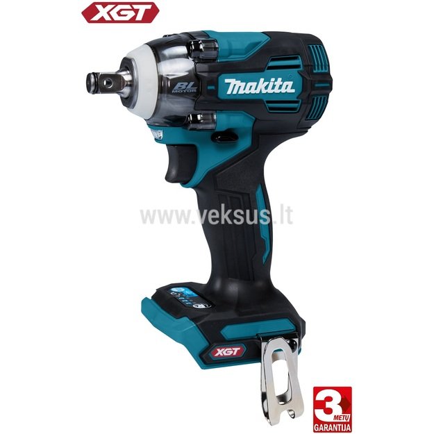 Makita TW004GZ XGT® 40Vmax akumuliatorinis smūginis veržliasukis (Be akumuliatorių ir kroviklio)