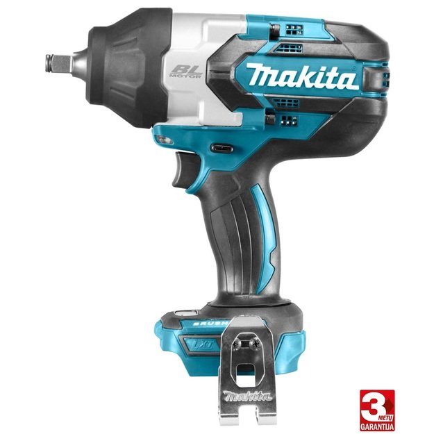 Makita DTW1002Z Akumuliatorinis smūginis veržliasukis (18V Li-ion Be akumuliatorių ir kroviklio)