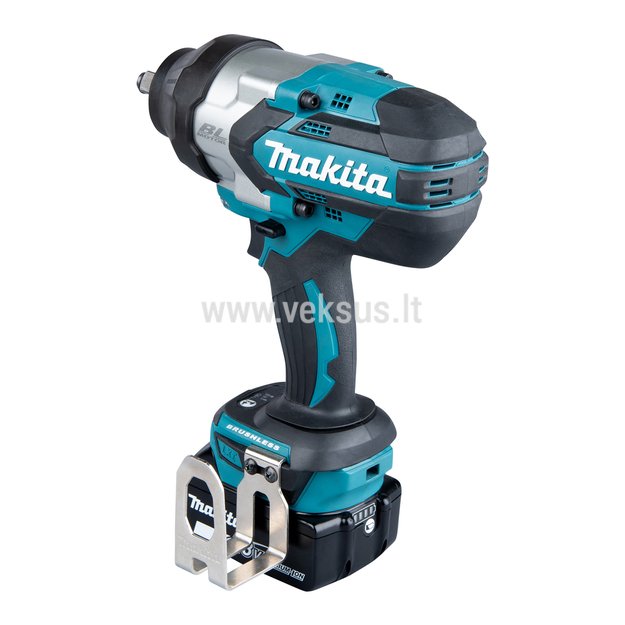 Makita DTW1002Z Akumuliatorinis smūginis veržliasukis (18V Li-ion Be akumuliatorių ir kroviklio) 1
