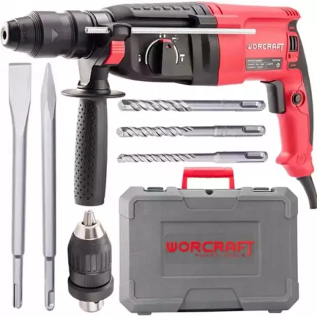 Worcraft Perforatorius 900W SDS+ su priedais