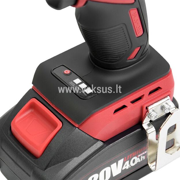 Worcraft Akumuliatorinis smūginis veržliasukis 3/4'' 1800nm 20V 2x4.0Ah 2