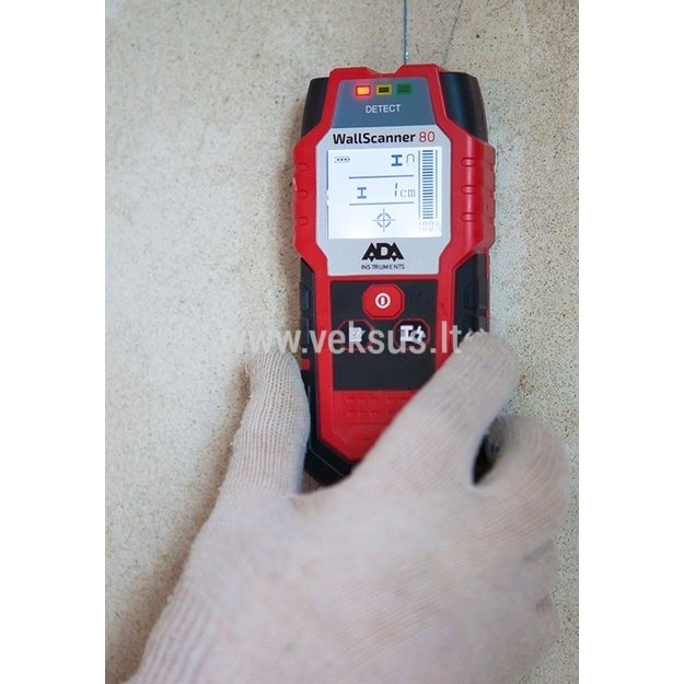 ADA Wall Scanner 80 Metalo, elektros laidų ir medienos detektorius 2