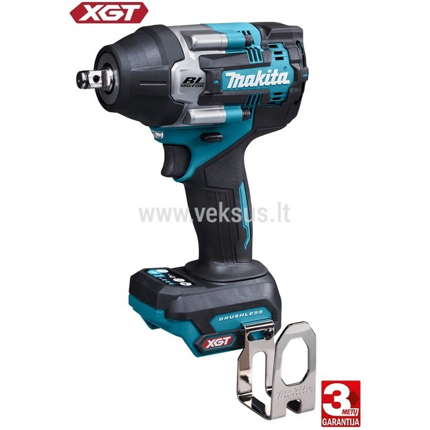 Makita TW007GZ XGT® 40Vmax akumuliatorinis smūginis veržliasukis (Be akumuliatorių ir kroviklio)