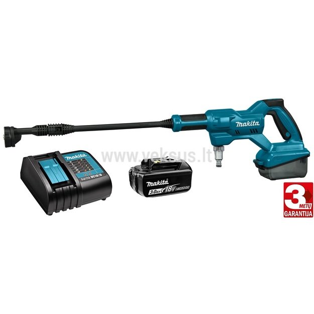 Makita DHW180SF Akumuliatorinė aukšto slėgio plovykla su 18V 1x3,0Ah