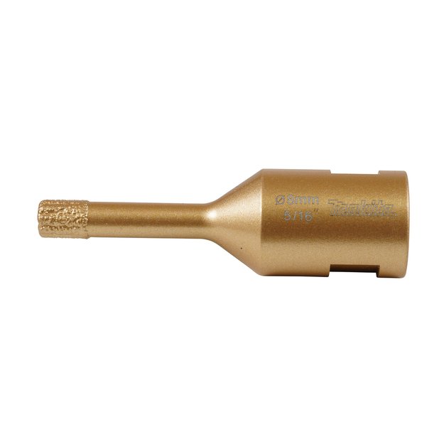 Makita deimantinis grąžtas 8MM sulituotas vakuuminiu būdu (M14), granitui, marmurui, plytelėms D-79924