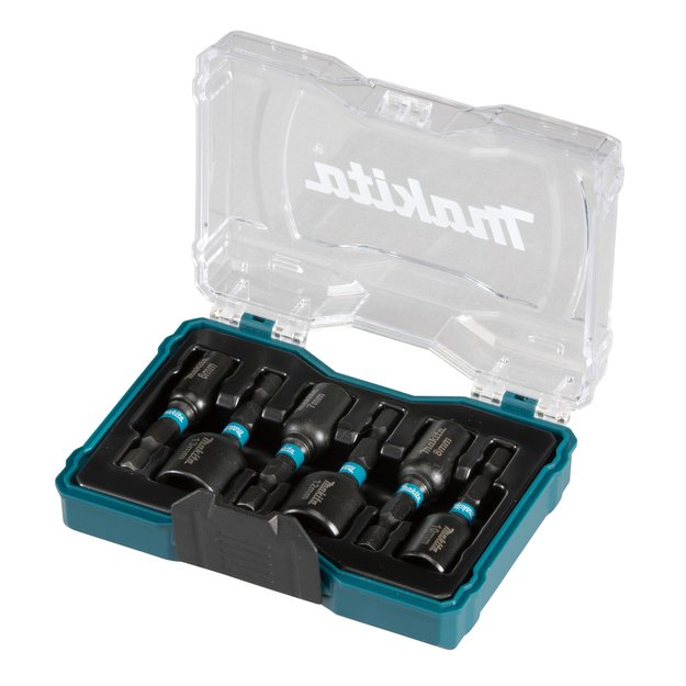 Makita IMPACT BLACK komplektas 6vnt. 1/4"(6, 7, 8, 9, 10, 12 ja 13 mm) E-15768