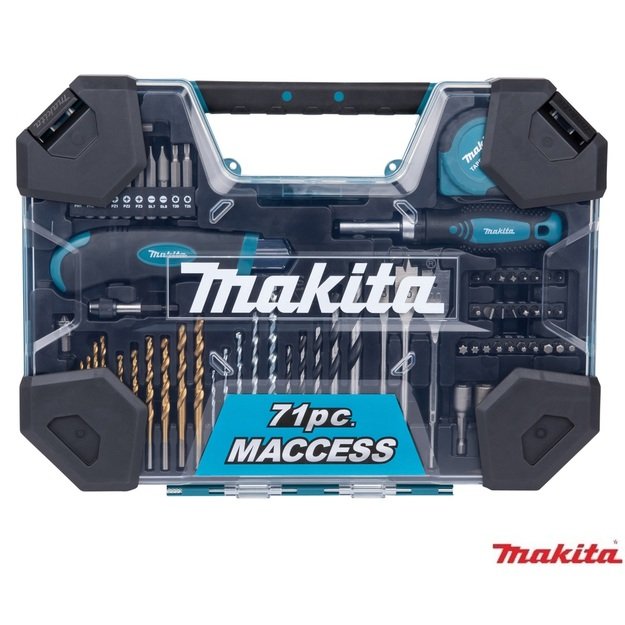 Makita MACCESS Grąžtų ir sukimo antgalių rinkinys 71 vnt. E-22589