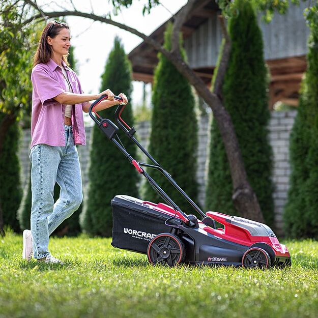 Worcraft akumuliatorinė vėjapjovė 40V 2x8,0Ah