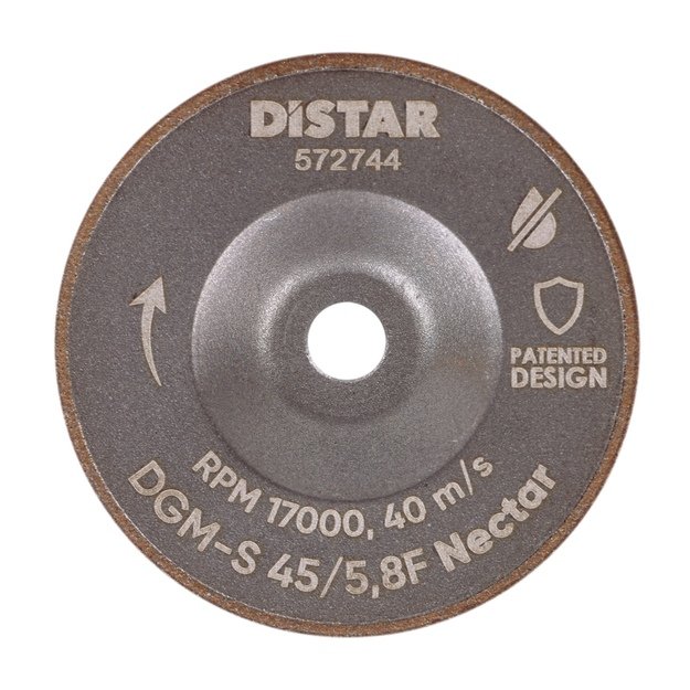 DISTAR 45 mm deimantinis šlifavimo diskas plytelėms DGM-S 45/5.8F 100 Nectar 1