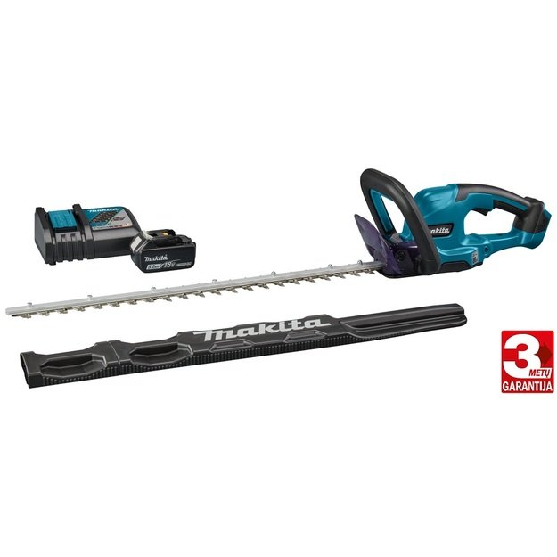 Makita DUH607RT akumuliatorinės gyvatvorių žirklės 18V 1x5.0Ah