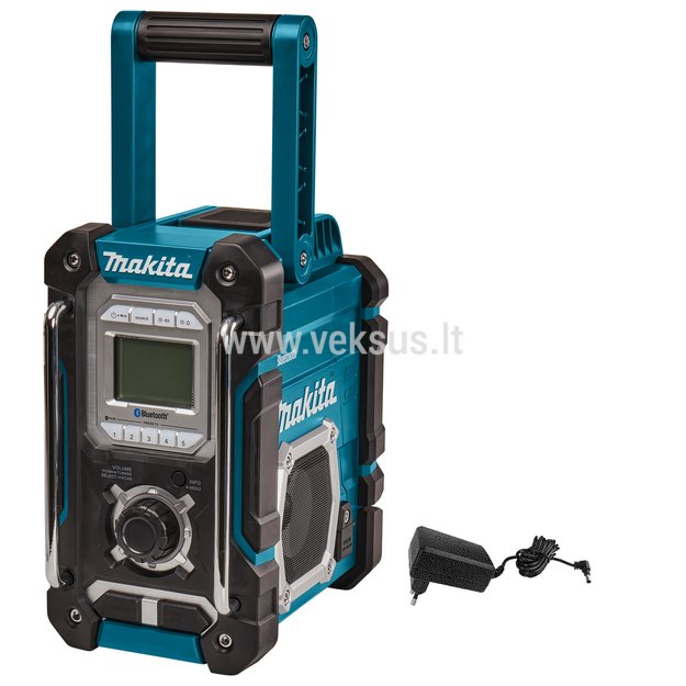 Makita DMR108N Radijas su Bluetooth funkcija (be akumuliatoriaus ir kroviklio) 1