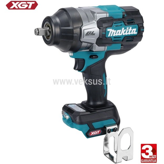 Makita TW002GZ XGT® 40Vmax Akumuliatorinis smūginis veržliasukis (Be akumuliatorių ir kroviklio)