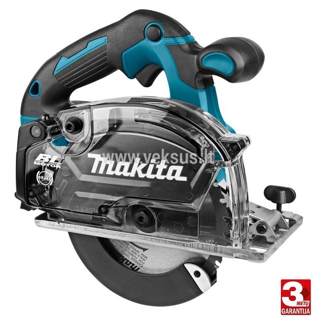 Makita DCS553Z Akumuliatorinis rankinis metalo pjūklas (18V Li-ion Be akumuliatorių ir kroviklio)