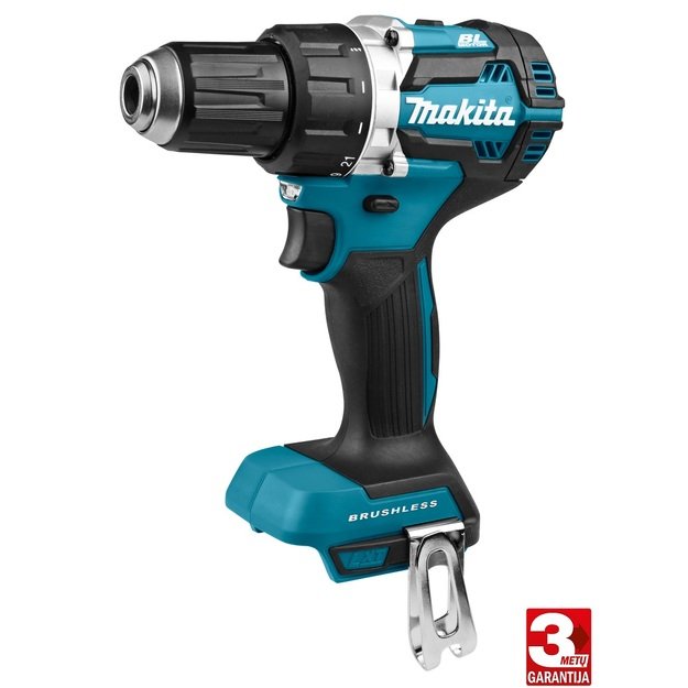 Makita DDF484Z bešepetėlinis akumuliatorinis gręžtuvas (18V be akumuliatoriaus ir kroviklio)