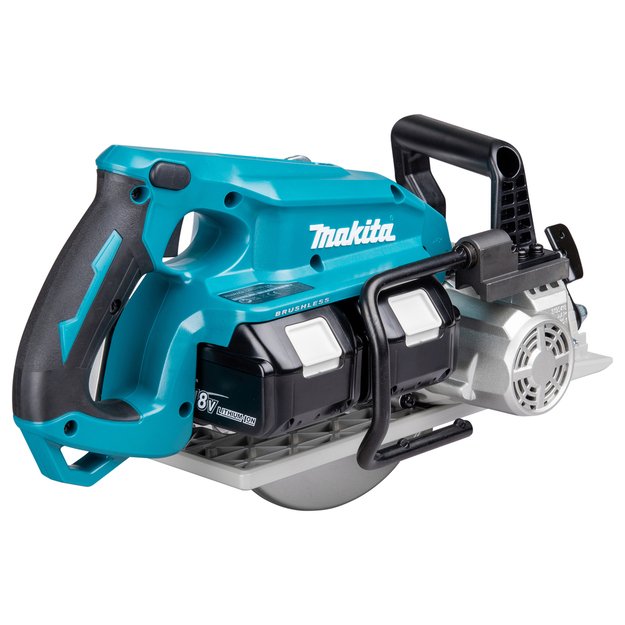Makita DRS780Z akumuliatorinis diskinis pjūklas (2X18V LI-ION BE AKUMULIATORIŲ IR KROVIKLIO)