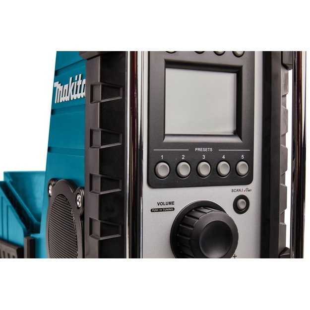 Makita radijas DMR116 (7,2 - 18V / 230V be akumuliatorių ir kroviklio)