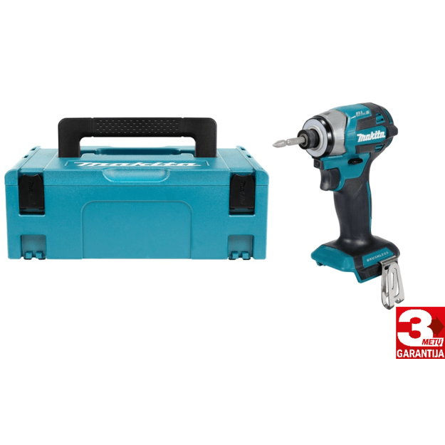 Makita DTD173ZJ Akumuliatorinis smūginis suktuvas su lagaminu (18V be akumuliatorių ir kroviklio)