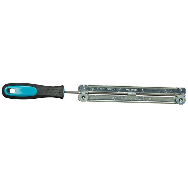 Makita apvali dildė 4,0 mm su kreipikliu ir rankena D-70948