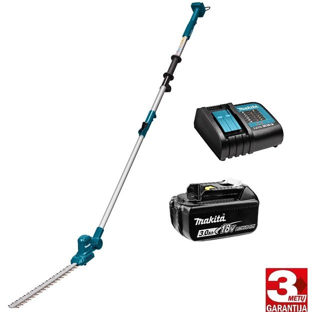 Makita DUN461WSF Akumuliatorinės teleskopinės gyvatvorių žirklės su 18V 1x3,0Ah