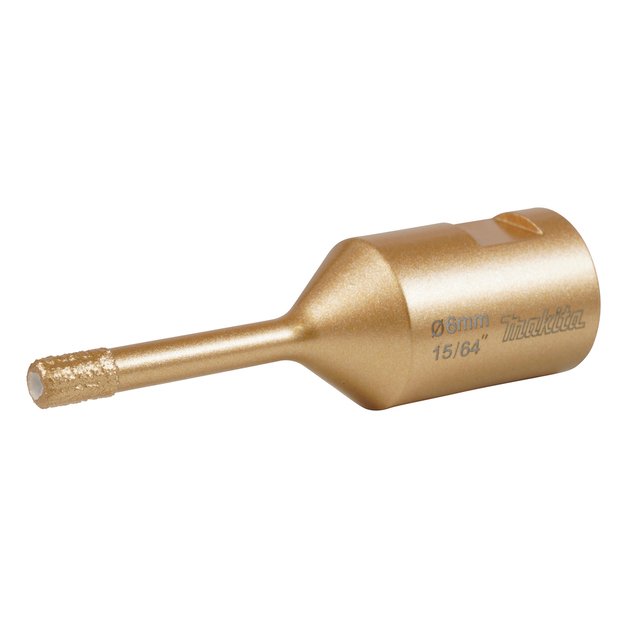 Makita deimantinis grąžtas 6MM sulituotas vakuuminiu būdu (M14), granitui, marmurui, plytelėms D-79918