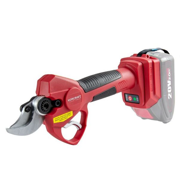Worcraft akumuliatorinis sekatorius 20V LI-ION 1x4,0Ah