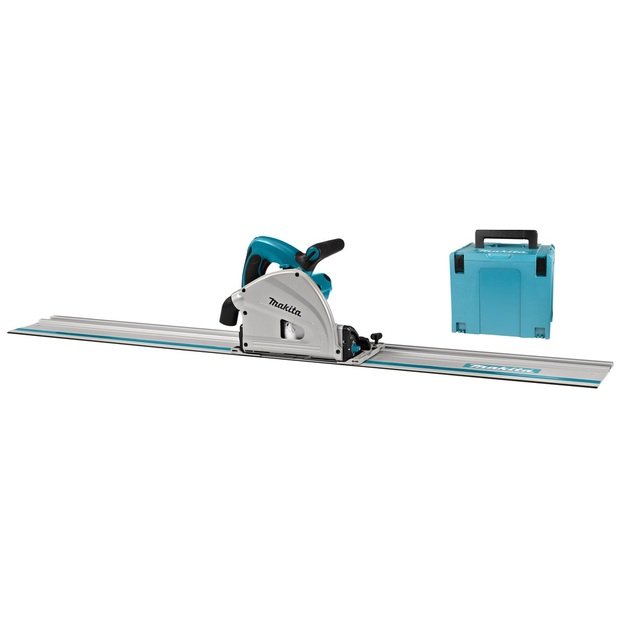 Makita SP6000J įleidžiamas diskinis pjūklas+liniuotė 1,5m 199141-8 1
