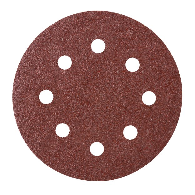 Makita Šlifavimo popierius D-54499, 125mm K40 (10Vnt.) BO5021, BO5030, BO5031, BO5041, DBO180