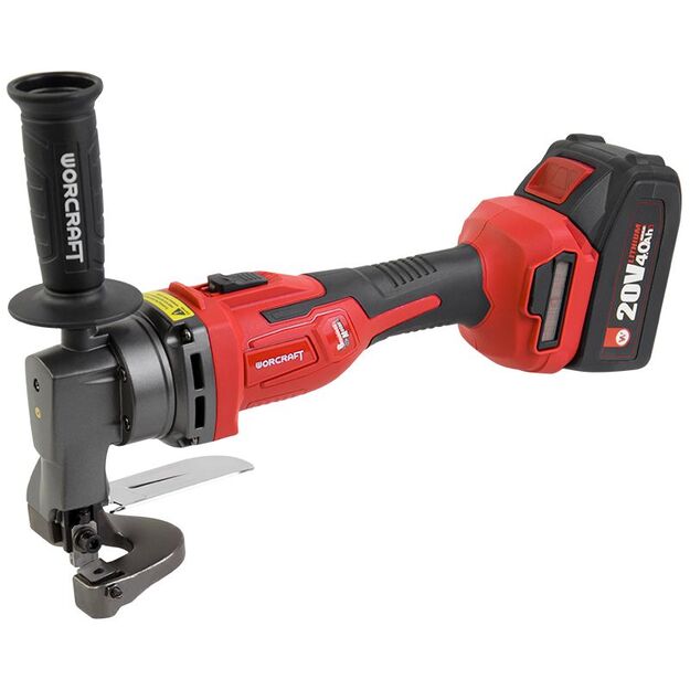 Worcraft Akumuliatorinės skardos pjovimo žirklės 20V LI-ION 1x4,0Ah