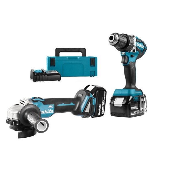 Makita DLX2191RTJ LXT ® akumuliatorinių įrankių rinkinys 18V 2x5,0Ah
