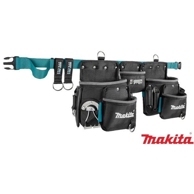 Makita 3-jų dėklų komplektas su diržu. E-15229