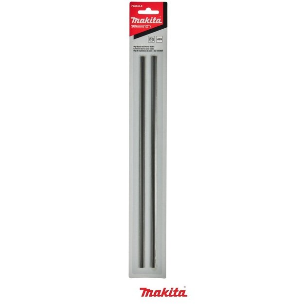Makita 793346-8 Obliavimo peilių pora 306MM HSS 2012NB