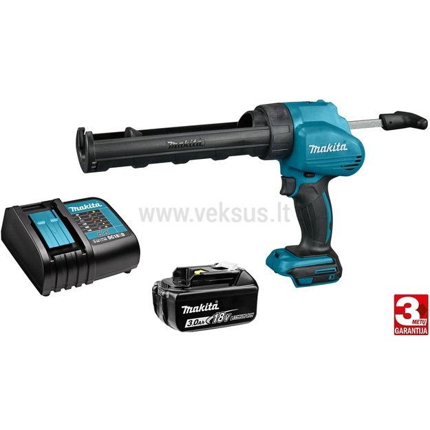 Makita DCG180SF Akumuliatorinis sandarinimo pistoletas 18V 1x3.0Ah