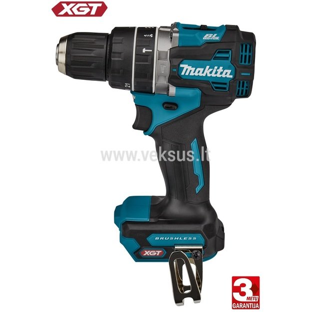 Makita HP002GZ XGT® 40Vmax akumuliatorinis smūginis gręžtuvas-suktuvas (Be akumuliatorių ir kroviklio)