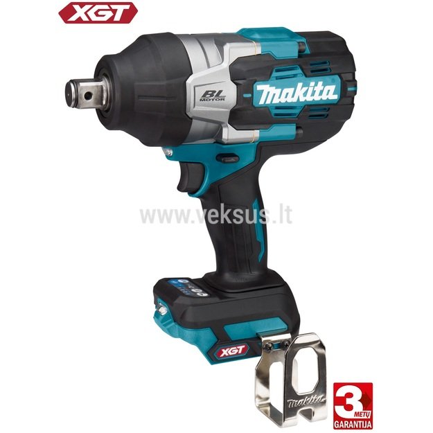 Makita TW001GZ XGT® 40Vmax Akumuliatorinis smūginis veržliasukis (Be akumuliatorių ir kroviklio)