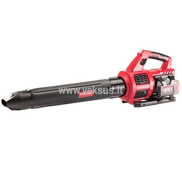 WORCRAFT Akumuliatorinis lapų pūstuvas 40V (20V+20V) 2x6.0Ah 1